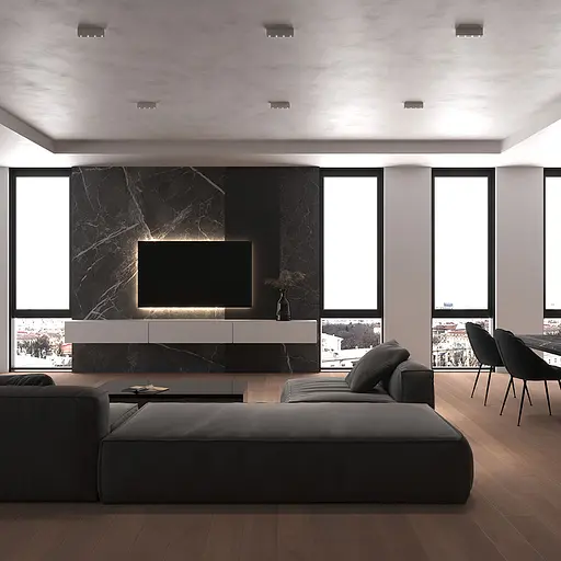 Потолочная люстра Skarlat RSLC78074-4 4×1.5W WH+BK 4000K - фото 3