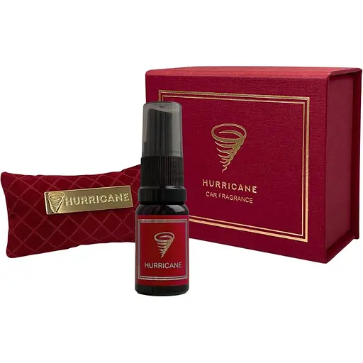 Автомобільне аромасаше Hurricane Red Premium [124194]