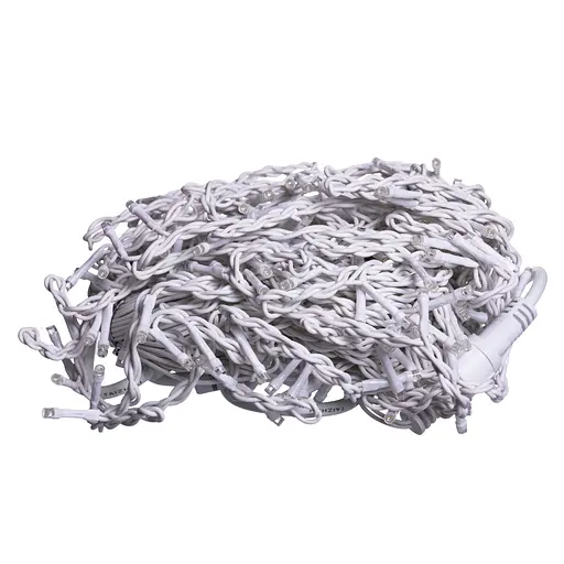 Вулична гірлянда Бахрома GarlandoPro 12 м 200 LED білий дріт Білий 12MWW - фото 4