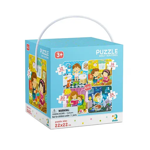 Дитячий пазл "Мій День" DoDo 300130, 4в1