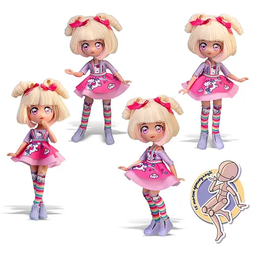 Детская кукла Конфетка Единорог 4SF Manga Dolls HKTF0400 серии Hello Kitty - фото 10