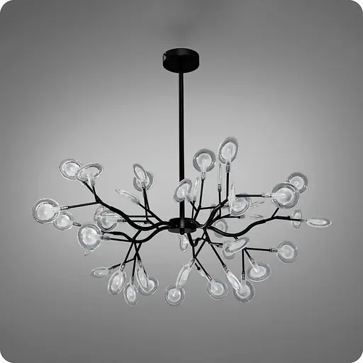 Люстра підвісна 517 Dlight на 45 ламп Чорний (01967) - фото 2