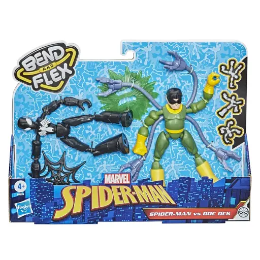 Набор фигурок Hasbro F0239 Spider-Man Bend and flex Человек-паук против Дока (F0239) - фото 2