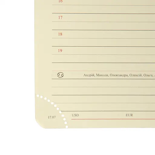 Записная книжка А6 Leo Planner Aldento датирована 352 страницами (252674) - фото 11