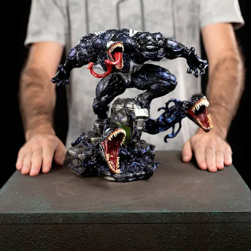 Статуэтка Marvel Venom - Deluxe Размер 1/10 (Веном) 25,5 см - фото 8