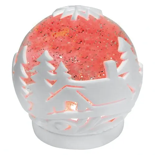 Шар Ялинки з підсвіткою d-14 см - фото 5