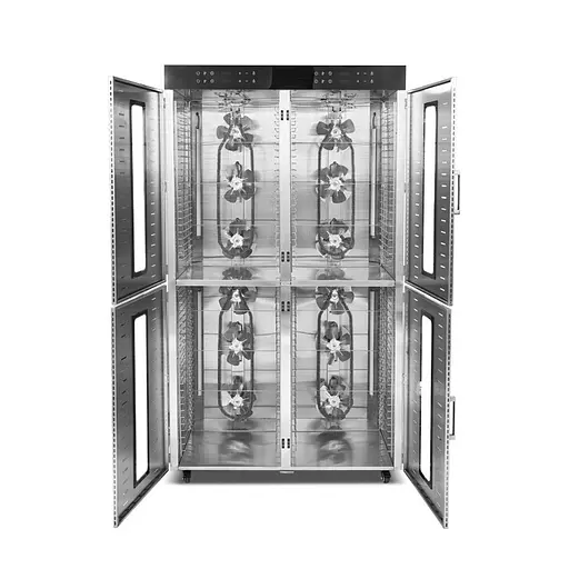 Дегидратор сушилка коммерческий Food Dehydrator SS - 96H для овощей фруктов мяса грибов 96 лотков 7600Вт - фото 6