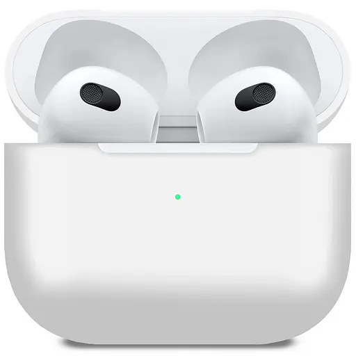 Чохол для навушників MAKE Apple AirPods 3 Silicone White