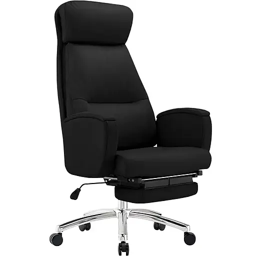 Офисное кресло GT Racer B-6657A Black - фото 1