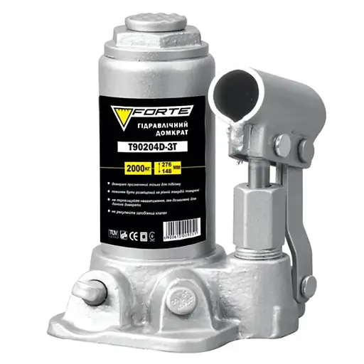 Домкрат бутылочный Forte T90304D-3T (38613)