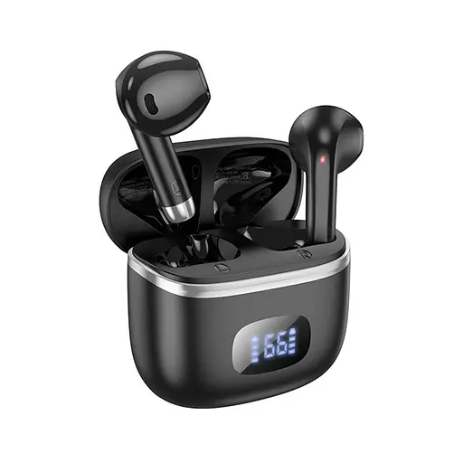 Бездротові навушники Hoco EQ1 Music guide true wireless BT headset чорні(6931474798497)