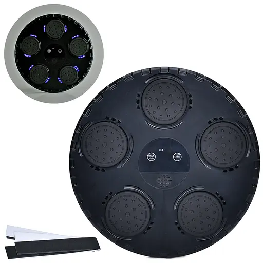 Боксерський тренажер-мішень, 34x34x4 см, акумулятор, світлові та звукові ефекти MS4232-1