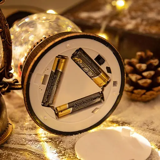 Светильник новогодний музыкальный Фонарь-Пони HC-Q057 LED USB AAх3 (14х11х20см) - фото 4