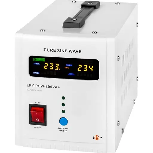Источник бесперебойного питания (ИБП) LogicPower LPY-PSW-800VA+ (4153) [110043]