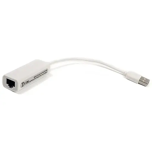 Кабель PowerPlant USB-Ethernet RJ45, 15cm