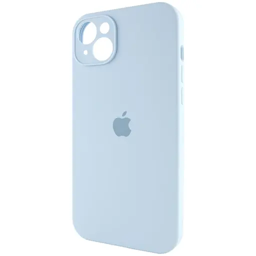 Чехол Epik Silicone Case Full Camera Protective AA для Apple iPhone 15, 6.1 Голубой/Sweet Blue - фото 3