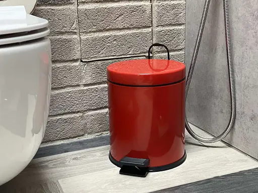 Відро для сміття з педаллю Mertinox 12 л Червоний 4501.2435S.101.12 red 4501.2435S.101.12 red  - фото 2