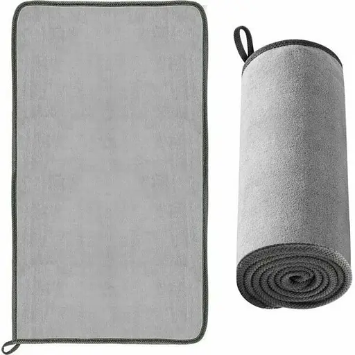 Микрофибра Baseus Easy life car washing towel 40x80 см CRXCMJ-A0G Grey (59221) - фото 2