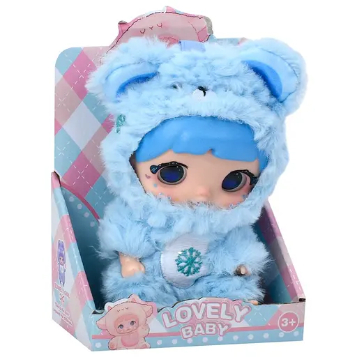 Детская мягкая игрушка-брелок Lovely Baby Bambi 6053a(Blue) - фото 1