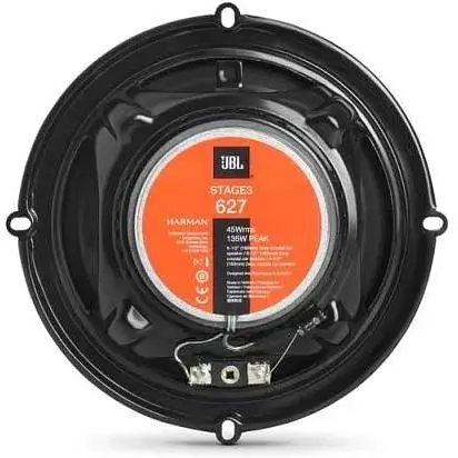 Автомобільна акустика JBL Stage3 627 2-х смугова коаксіальна, 16 см кругла 45 Вт - фото 2