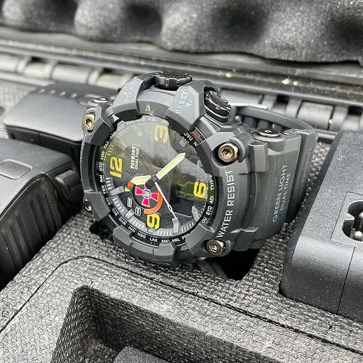 Наручний годинник чоловічий 002BKSU ЗСУ Чорні + Коробка. Patriot acs0031072 - фото 3