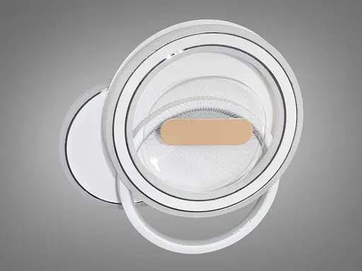 LED світильник з регулюванням температури світла, 60 Вт, білий - фото 1