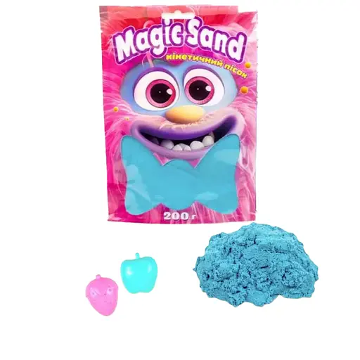 Кінетичний пісок Magic Sand, 39401-3, блакитний, 0.2 кг