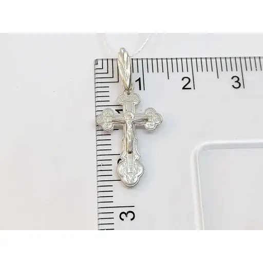 Золотий хрестик Імперія золота. Розп'яття Христа. КР098БИ - фото 4