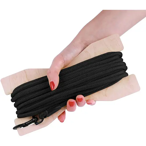 Поводок для собак Barksi Active тренировочный (длина 5.15 м диаметр 0.7 см) черный - фото 7