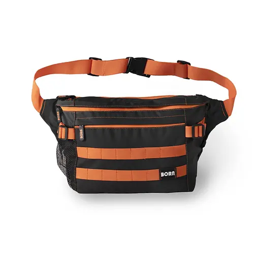 Сумка Born TechTrail bag черно-оранжевая