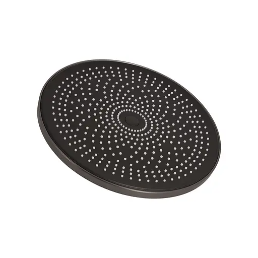 Душова система універсальна Qtap Slavonice прихованого монтажу на два споживача QTSLA113GMB45899 Gunmetal Black PVD, Шліфований чорний хром - фото 8