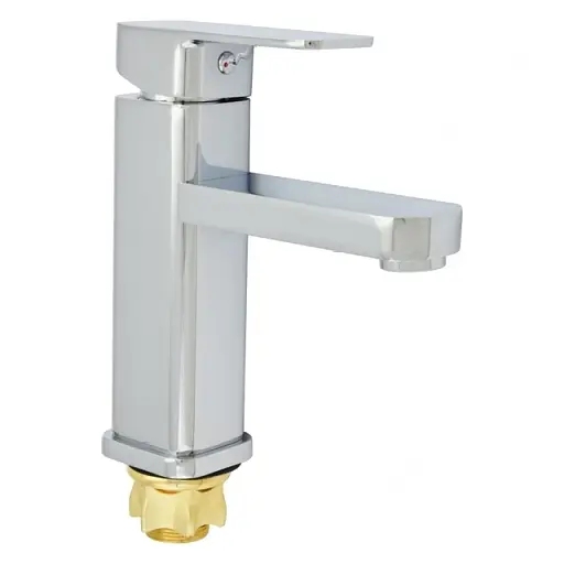 Змішувач для умивальника Udis LEB1-A123 одноважільний Хром 30412 - фото 1