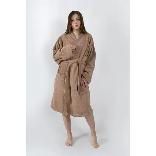 Халат-кімоно Lotus Home Vera бежевий L/XL (svt-2000022350730) - фото 7