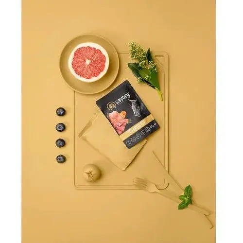 Влажный корм Savory для стерилизованных кошек индейка с морковью в желе пауч 85 г - фото 5