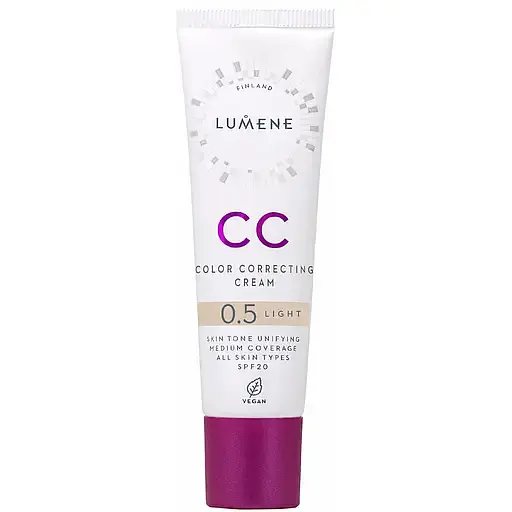 Тональний СС-крем Lumene CC Color Correcting Cream SPF 20 відтінок Light 30 мл - фото 1