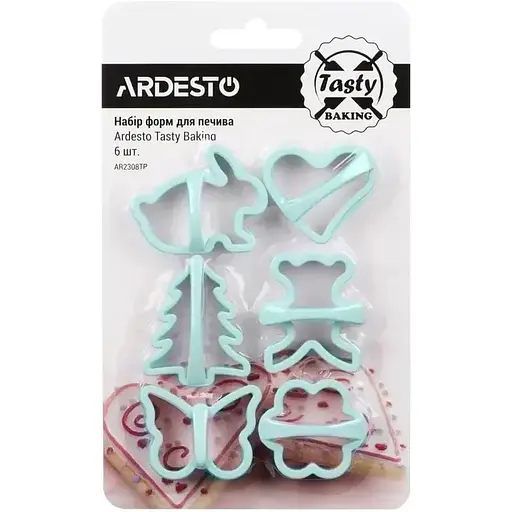 Набор форм для печенья Ardesto Tasty baking 6 шт (AR2308TP)