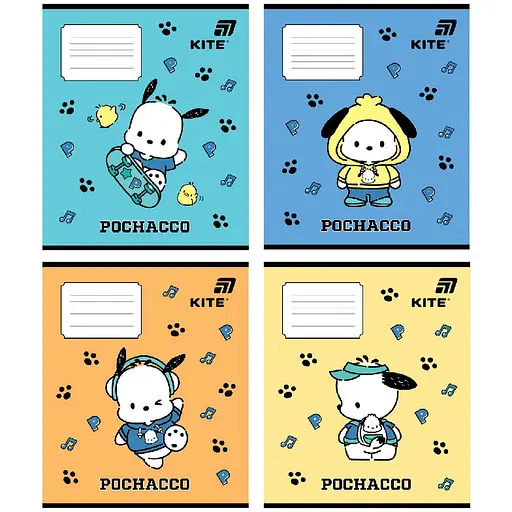 Набор тетрадей Kite PC в косую линию 12 листов 25 шт. (PC26-235) - фото 1