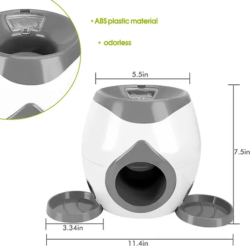 Игрушки-пазлы для собак, игрушки для собак с дозатором лакомств, автоматическая кормушка для домашних животных - фото 2
