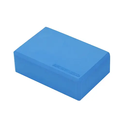 Блок для йоги SportVida SV-EZ0069 Blue, EVA 23 x 15 x 7.6 см - фото 1