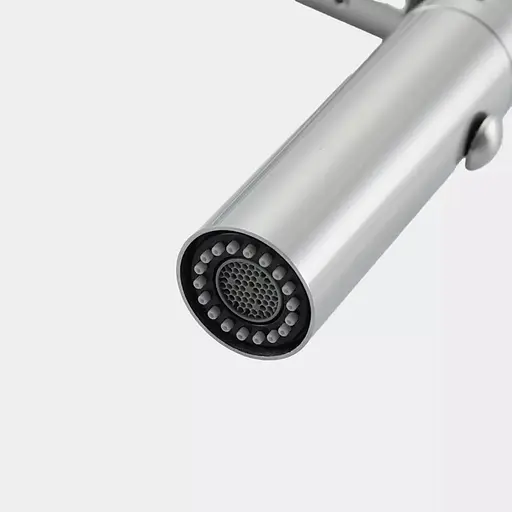 Смеситель для кухни гибкий излив нержавеющая сталь Gappo G4098-15 Нержавеющая сталь - фото 4