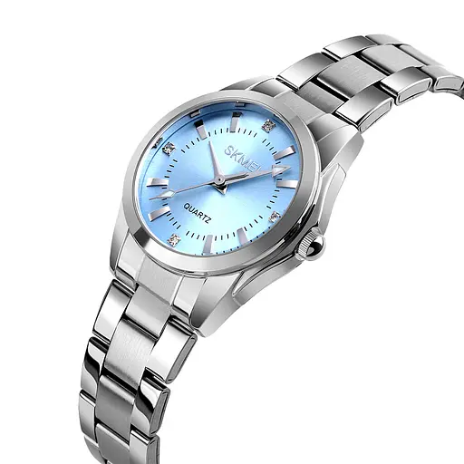 Наручний годинник жіночий 1620SIBU Silver-Blue Skmei acs0030675 - фото 2