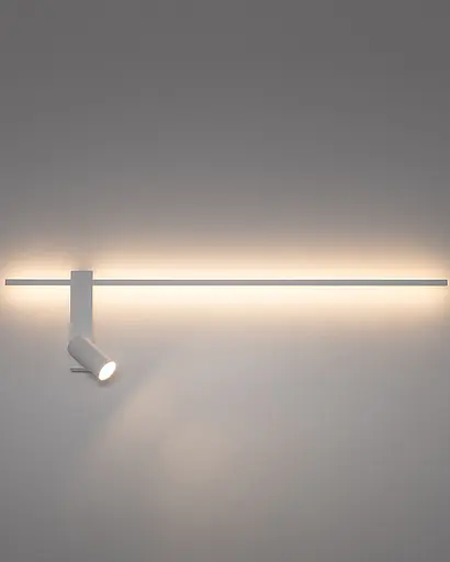 Бра, настенный светильник Nowodvorski 11578 Easy Left LED|GU10 MR11 11W|10W 3000K 450Lm IP20 белый - фото 6