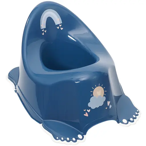 Горщик дитячий Tega Baby Meteo антиковзкий з музикою navy (PO-079-164) - фото 1