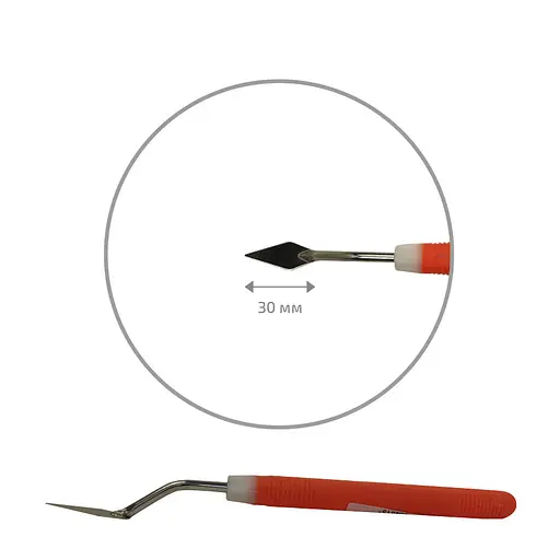 Мастихін RGM Modern 040 довжина 3 см ромб міні - фото 1