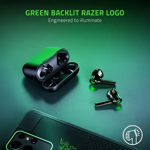 Наушники TWS Razer Hammerhead True Wireless Pro Black (RZ12-03440100-R3G1) - фото 6