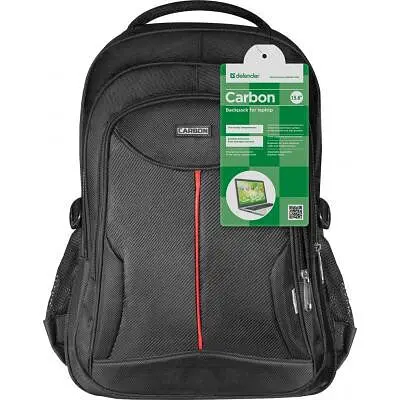 Рюкзак для ноутбука Defender Carbon 15.6" 26077 (Чорний) - фото 7