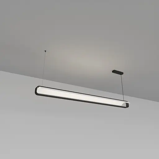 Підвісний світильник Skarlat RHL77018 45W WH+BK 4000K - фото 1