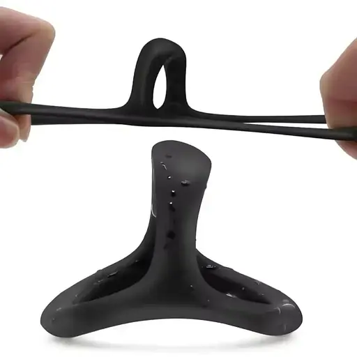 Потрійне ерекційне кільце на пеніс та мошонку Love To Love Flux Ring - фото 3