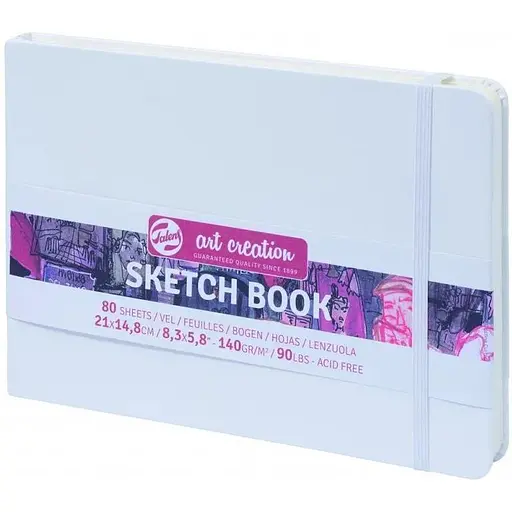 Блокнот для графіки Royal Talens Art Creation А5 (14.8х21 см) 140г/м2 80л білий - фото 1