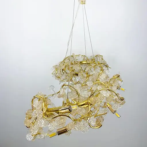 Подвесной удлиненный светильник Calathea | Ст. MD 6009-L1200 GD Line F - фото 2